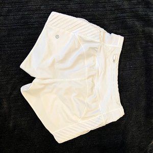 Lululemon Real Quick Short 3.5" White Size 2